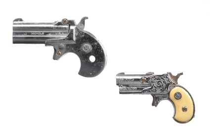 Nichols Derringer and Dynamite Derringer Cap Guns (2)