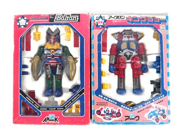 King Joe and Blatan Ark Diecast Robot Toys