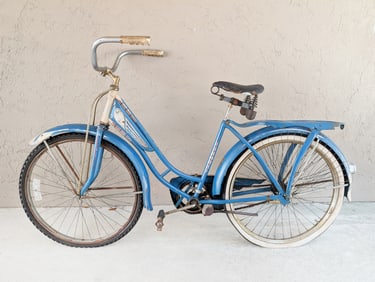 Vintage Light Blue Pope Westfield Products Bicycle Womans