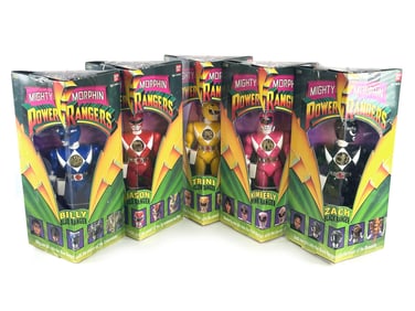 Early Power Rangers Figures Mint in Boxes