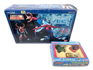 SOC Chogokin Daiku Maryu and Thunderbirds Lot of 2
