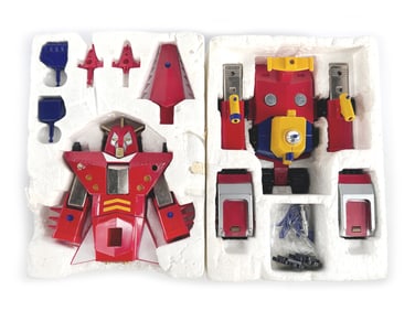 Bullmark Magnetic Daibaron Diecast Deluxe Robot