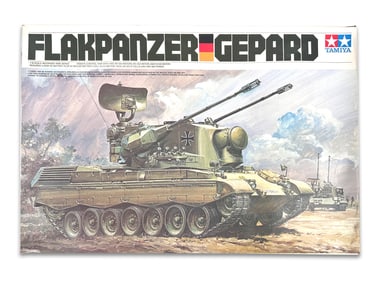 Flakpanzer Gepard Tamiya R/C Tank Model Kit 1/16 Scale Model