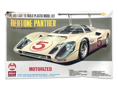 Eidai Motorized Bertone Panther Model Kit