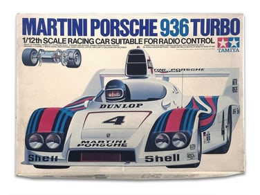 Martini Porsche 1/12 Scale Race Car
