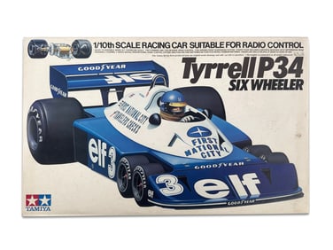 Rare Tyrrell Six Wheel Tamiya Race Car