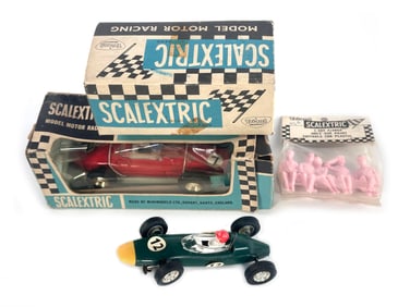 Ferrari C/62 and C72 Race Car Set with Race Figures