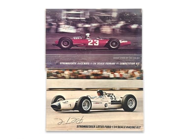 Strombecker 1/24 Scale Competition F1 Ferrari and Lotus Ford Kit