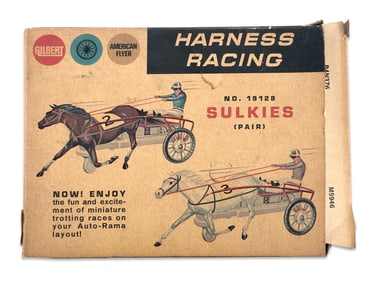 Harness Racing Sulky by AC Gilbert and American Flyer