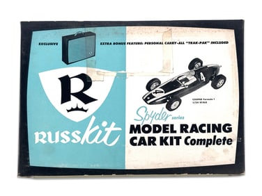 Russkit Spyder Series Model Racing Slot Complete Car Kit