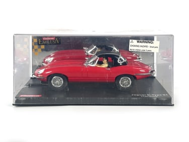 Carrera Jaguar E-Type Hardtop Slot Car Exclusiv