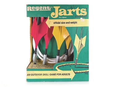 Vintage Regent Jarts Lawn Darts Set Complete in Box