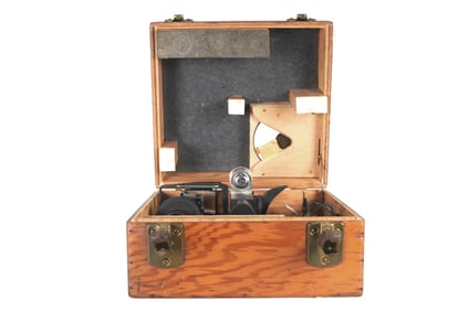 WWII US Army Air Force A10A Aircraft Bubble Sextant with Case