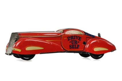 Marx Drive UR Self Streamline Tin Windup Car