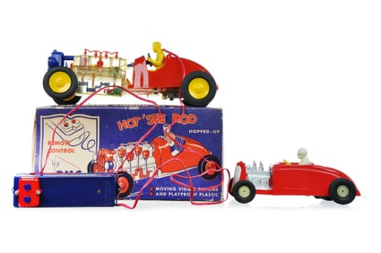 Plawood-Mormac Hot-See R/C Rod Boxed & Loose Friction Rod