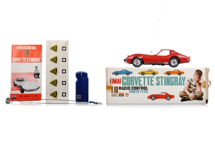 IMAI 1/18 Scale Corvette Stingray R/C Prototype Boxed