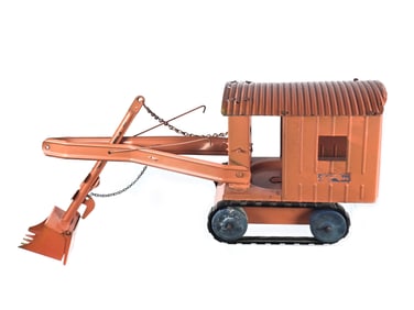 1920s Structo Pressed Steel No. 100 Standard Steam Shovel Boxed