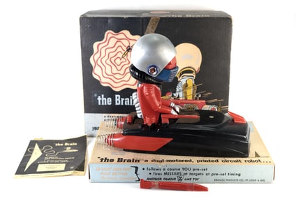 Z Line Toys Z-Man The Brain Battery Operated Toy Boxed
