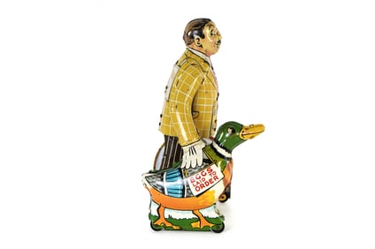 Louis Marx Tin Litho The Butter & Egg Man Wind Up