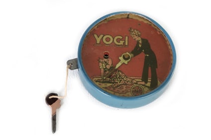 1930s Marx Yogi Magic Trick Tin Toy Magician Head Chopper
