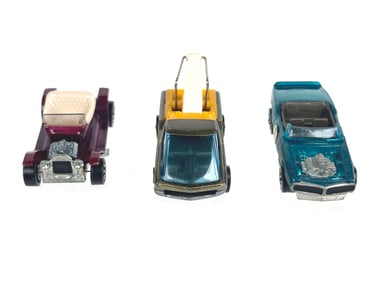 Firebird, Tow, Hot Heap Redlines Hot Wheels Lot of 3