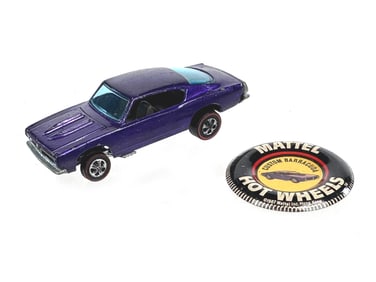 Purple Custom Barracuda Hot Wheels Redline