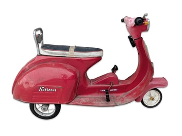National Ride-On Vespa Pedal Car