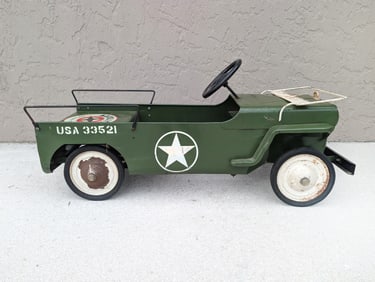 Hamilton Army Jeep Pedal Car