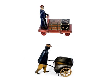 German Luggage Porter and Strauss Coal Porter