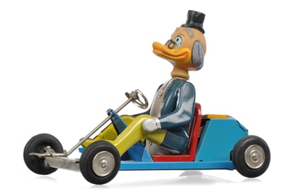 Linemar Friction Professor Von Drake Go-Mobile Go Cart
