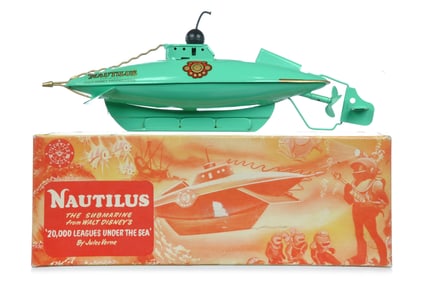 1954 Sutcliffe Walt Disney's Nautilus Submarine Boxed