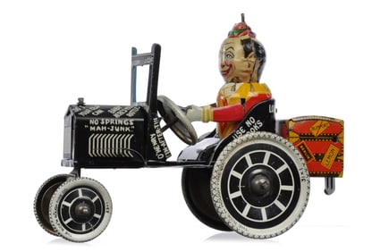 1920s Marx Joy Rider Tin Litho Windup Crazy Car