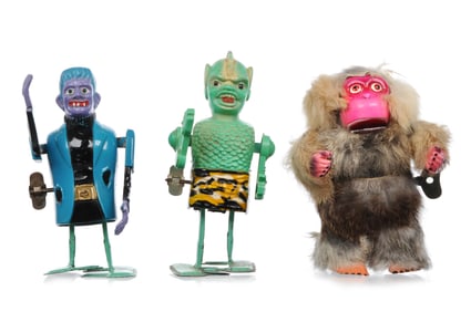 (3) Marx Frankenstein, Son of Garloo, and OJ King Kong Windups