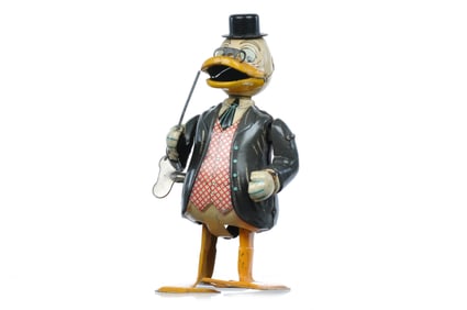 Linemar Walt Disney's Professor Von Drake Tin Windup