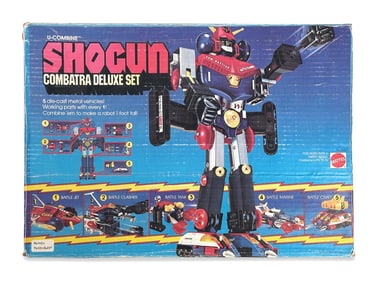 Shogun Warriors Combattra Boxed DX Diecast Robot Set