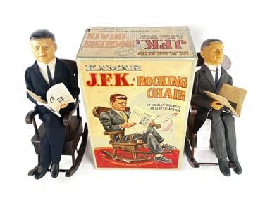 Kamar JFK Windup Rocking Chair 2 Variants & Box