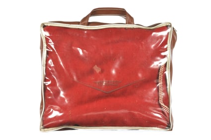 Vintage Official Cadillac Picnic Throw Blanket in Carrying Case