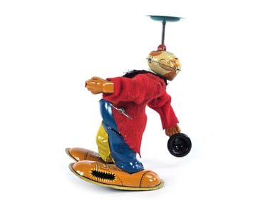 Dish Balancer TPS Clown Tin Windup