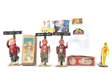 Tap Dancer Men in Variation Lot of 6 with Boxes