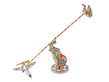 Large Unique Art Circus and Plane Balancing Toy