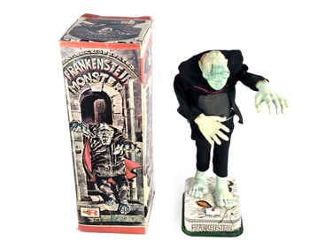 1950s Rosko Batt. Op. Frankenstein Monster Boxed