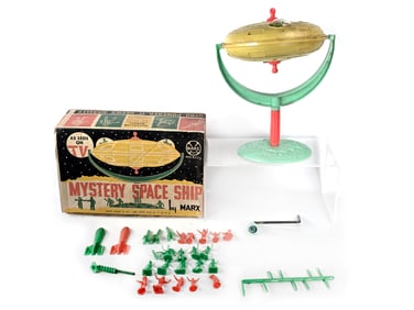 Marx Mystery Space Ship Boxed Toy