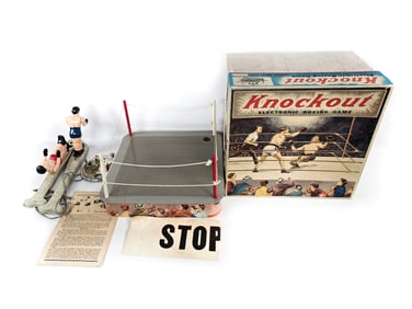 1950s Northwestern Knockout Electronic Boxing Game Boxed