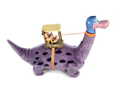 Marx Batt. Op. Fred Flintstone on Dino