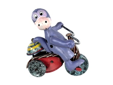 Marx Dino on Tricycle The Flintstones Tin Litho Windup