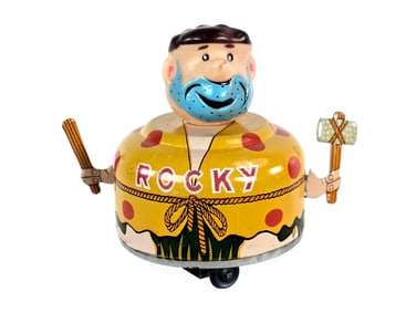 Japanese Tin Batt. Op. Fred Flintstone "Rocky"