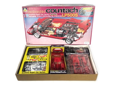 Aoshima Lamborghini Countach LP500S Model Kit