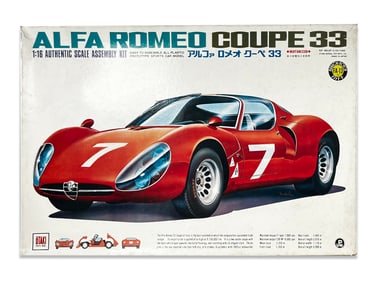 Alfa Romeo Coupe 33 Model Kit by Otaki