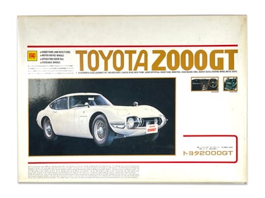 Otaki Toyota 2000 GT Plastic Model with Motor