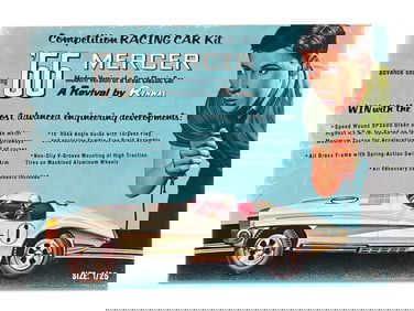 Renwal 1966 Mercer Slot Car 1/25